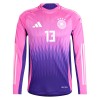 Original Fußballtrikot Deutschland Muller 13 Auswärtstrikot EURO 2024 Langarm Für Herren